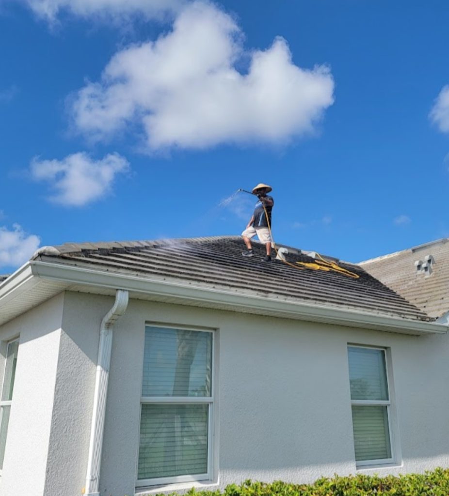 Roof Soft Wash Cleaning Orlando FL